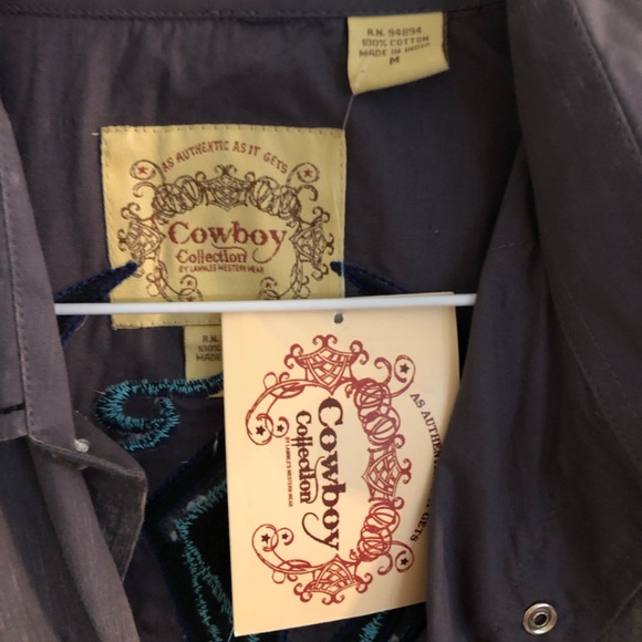 Lammles Cowboy Collection Button Down - Picture 9 of 9